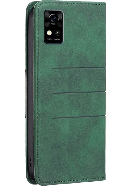 Zte Blade A31 Için Kapaklı Telefon Kılıfı - Yeşil (Yurt Dışından) modelleri