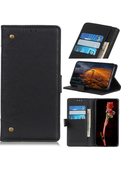 Zte Axon 11 5g Için Kapaklı Telefon Kılıfı - Siyah (Yurt Dışından) modelleri