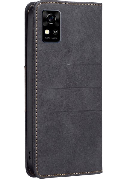 Zte Blade A31 Için Kapaklı Telefon Kılıfı - Siyah (Yurt Dışından) modelleri