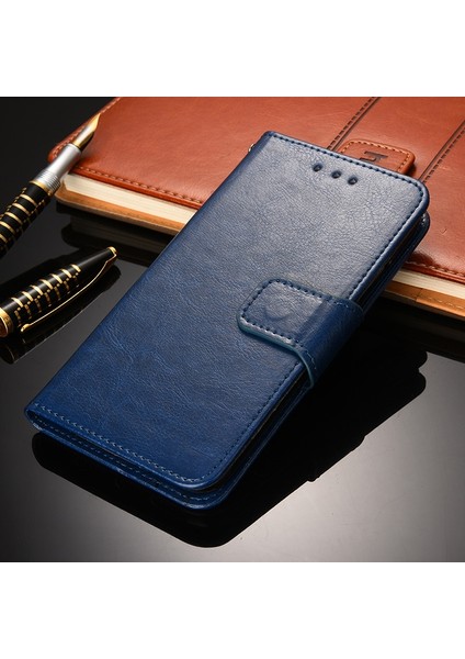 Zte Blade A31 Için Kapaklı Telefon Kılıfı - Lacivert (Yurt Dışından) modelleri