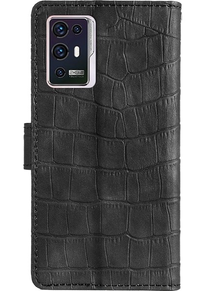 Zte Axon 30 Pro Için Kapaklı Telefon Kılıfı - Siyah (Yurt Dışından) fırsatları