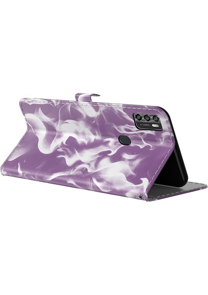 Zte Blade A7S Için Desenli Kapaklı Telefon Kılıfı - Mor (Yurt Dışından) fırsatları