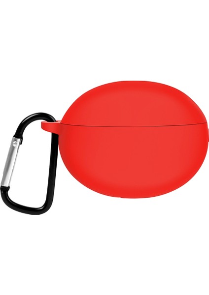 Huawei Buds 5ı Için Koruyucu Silikon Kılıf - Kırmızı (Yurt Dışından)