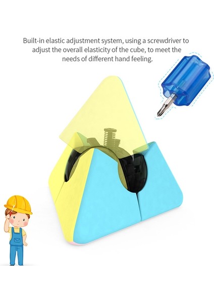 Moyu Magic Tower S Magic Cube, Renk: Köşe fırsatları