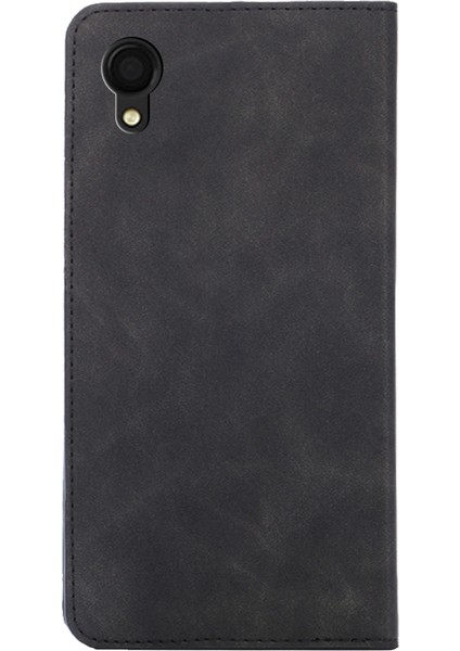 Samsung Galaxy A22 5g Jp Versiyonu Için Pu Telefon Kılıfı Siyah - Siyah (Yurt Dışından) fırsatları