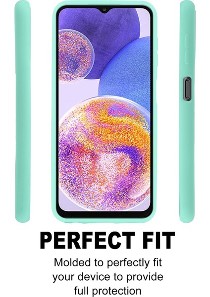 Samsung Galaxy A23 Için Sıvı Tpu Telefon Kılıfı - Nane Yeşili (Yurt Dışından) modelleri