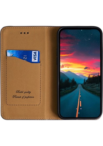 Samsung Galaxy F52 5g Için Pu Phone Kılıfı - Gri (Yurt Dışından) fiyatları