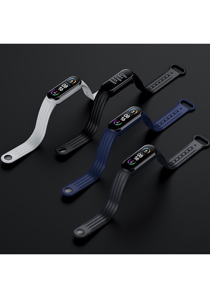 Xiaomi Mi Band 6/5 Kahverengi Için Silikon Saat Bandı (Yurt Dışından) fırsatları