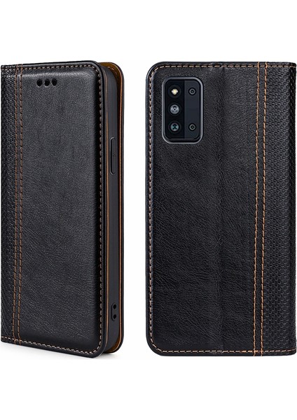 Samsung Galaxy F52 5g Için Pu Telefon Kılıfı - Siyah (Yurt Dışından) fırsatları