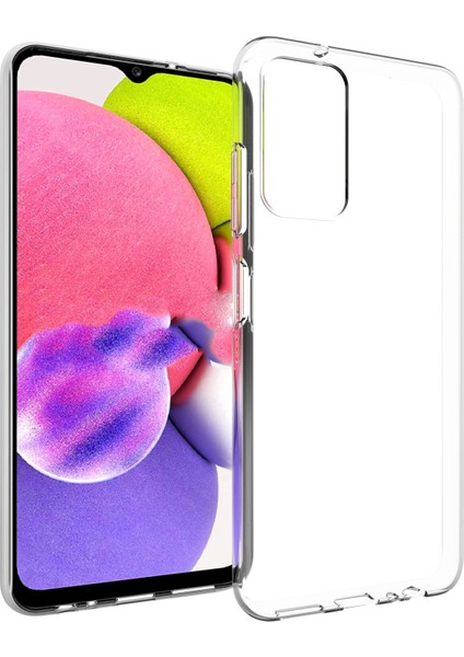 Samsung Galaxy A03S 165.8MM Için Su Geçirmez Doku Telefon Kılıfı - Şeffaf (Yurt Dışından)