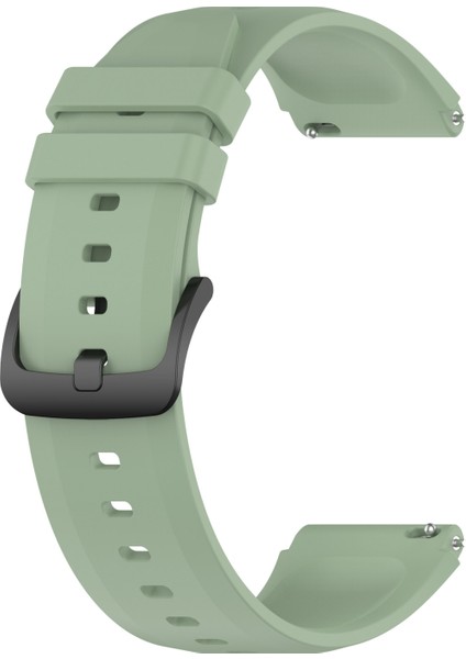 Xiaomi Için 22MM Silikon Saat Bandı S1 Buz Gölü Yeşil