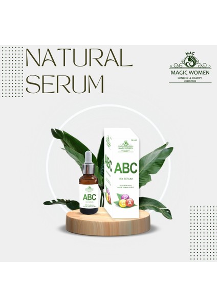 Abc Vitaminleri Mix Güçlü Antioksidan Serum 30 ml fırsatları