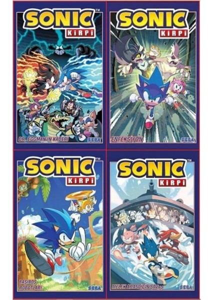 Sonic Kirpi 4 Kitap Takım - Ian Flynn