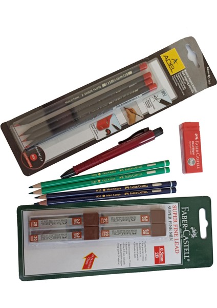 Faber Castell & Adel Kalem Seti