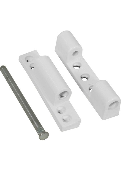 Pvc Pimapen Pencere Menteşesi Metal 100 mm Beyaz (5 Adet)