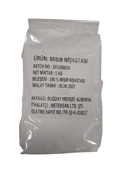 Mısır Nişastası 1 kg