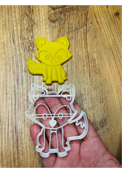 Tilki Kurabiye Kalıbı