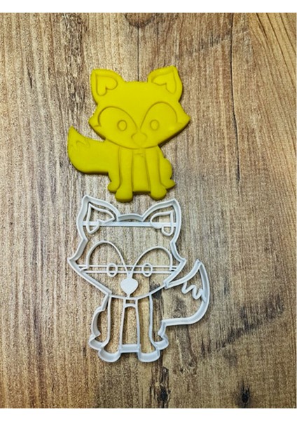 Tilki Kurabiye Kalıbı modelleri