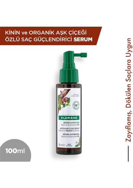 Kinin Ve Organik Aşk Çiçeği Özlü Serum 100 Ml