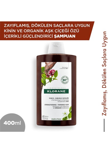 Kinin Ve Organik Aşk Çiçeği Özlü 400 Ml