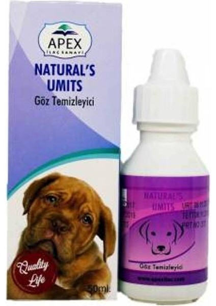 Köpek Göz Temizleyici - Apex Naturals Umits