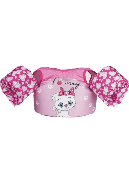 Sevimli Desenli Çocuk Deniz Kolluğu Seti - Pembe (Yurt Dışından)