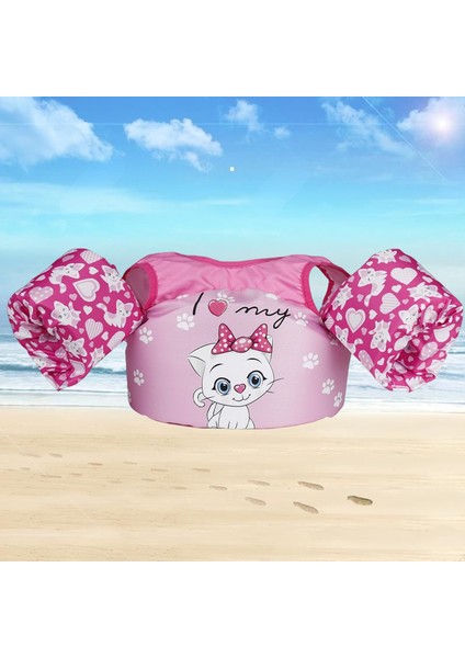 Sevimli Desenli Çocuk Deniz Kolluğu Seti - Pembe (Yurt Dışından)