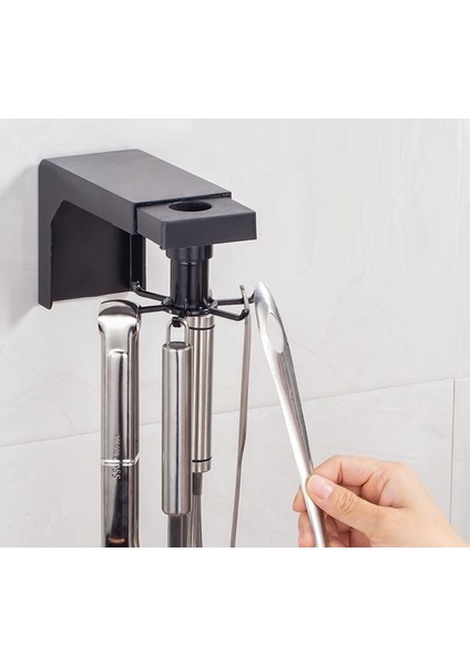 Mutfak Banyo Askısı Kancalı Pratik 360 Hareketli