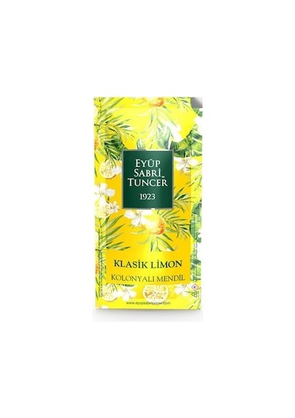 Kolonyalı Mendil Klasik Limon 150 Adet