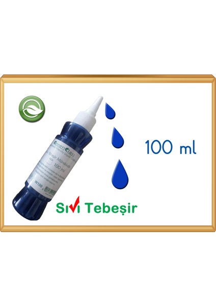 Mürekkep Seti-Mavi 6X100=600 ml