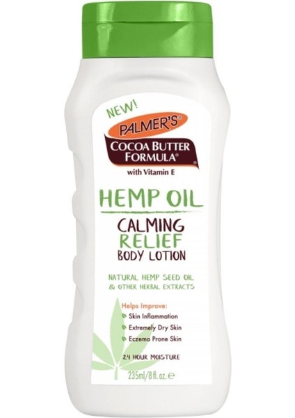 Hemp Oil Calming Relief Body Lotion 235 ml Rahatlatıcı Vücut Losyonu