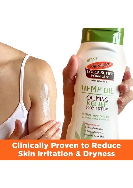 Hemp Oil Calming Relief Body Lotion 235 ml Rahatlatıcı Vücut Losyonu