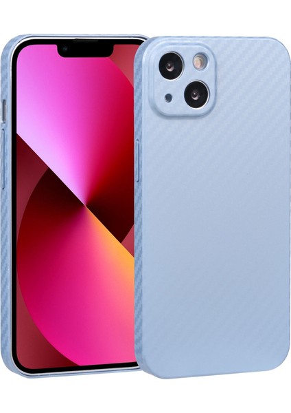 Desıgn Iphone 13 Sierra Blue Için Karbon Fiber Pc Kılıfı (Yurt Dışından)