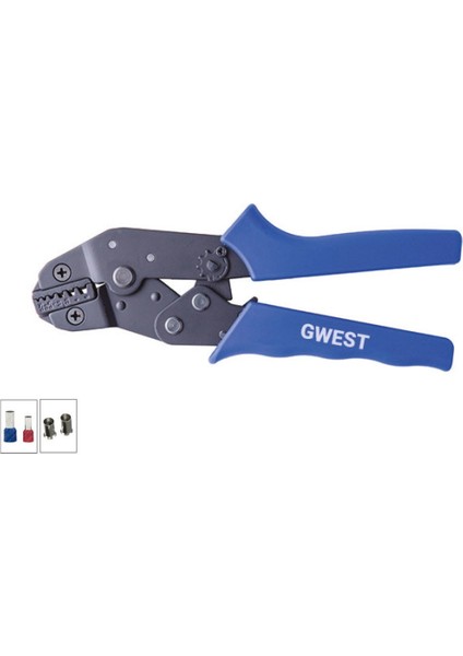 Gwb4 - 0.25 - 6 Mm² Yüksük Sıkma Pensesi
