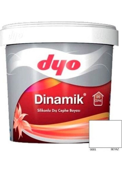 Dinamik Dış Cephe 2,5lt 0001 Beyaz