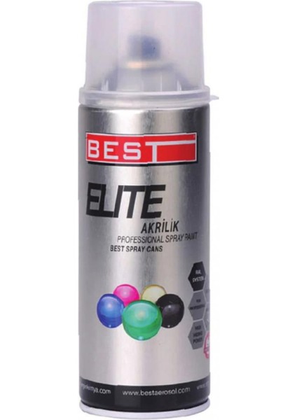 Best Elite Akrilik Sprey Boya 400 ml [ral 9301 - Beyaz]