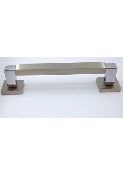 1 Adet Metal Çekme Kol - Sürgülü Kapı Kolu Inox Renk 30 cm
