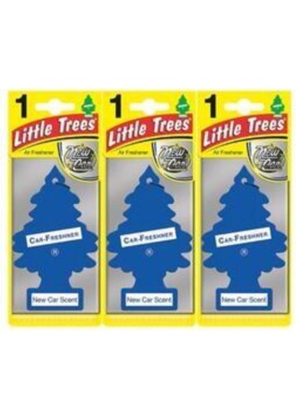 New Car Freshener Yeni Araba Oto Kokusu 3 Adet