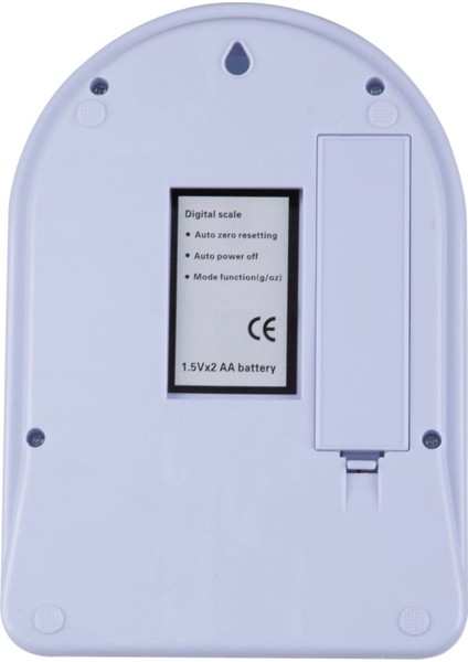 Elektronik Mini Dijital Mutfak Tartısı - Beyaz (Yurt Dışından)