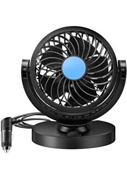 5715 12V - 24V Araç İçi Mini Fan Oto Vantilatör