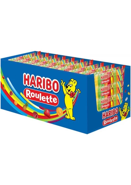 Haribo Roulette Yumuşak Şekerleme 32 x 25 gr