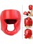 Head Guard Boks Makya Kafa Koruyucu Mma Kafa Yüzü 58 Ila 66CM Kırmızı 58 Ila 66CM Kırmızı 4