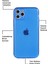 Apple iPhone 11 Pro Max Kapak Kamera Korumalı Neon Renkli Silikon Kılıf - Neon Mavi 2