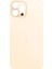 iPhone 12 Pro Max Uyumlu Geniş Kamera Camlı Batarya Kapağı (Altın/Dore) NT-83858 1