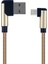 HT-81 Micro USB Data ve Şarj Kablosu - Gold 1