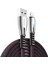 M2 Zn-Alloy 120 Cm. Lightning Hızlı Şarj ve Data Kablosu Siyah 1