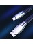 M2 Zn-Alloy 120 Cm. Lightning Hızlı Şarj ve Data Kablosu Siyah 4