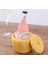 12 cm 3D Taşınabilir Silikon Kabak Şekli Buz Kova Kalıp Kapaklı Uzay Tasarruflu Küp Maker Araçları Mutfak Parti Barware Dropshipping | Dondurma Küvetleri (Balkabağı Sarı) 3
