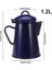 800/1200/1800/2400 ml Yıldızlı Gökyüzü Mavi Emaye Su Isıtıcısı Handgrip ile Yüksek Su Pot Kahve Su Su Isıtıcısı | Sürahi 4