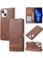 iPhone13 Mini Brown Clic Deri Kılıf (Yurt Dışından) 2